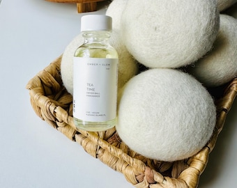 Luxury Scented Wool Dryer Ball Kit - Essential & Fragrance Oils