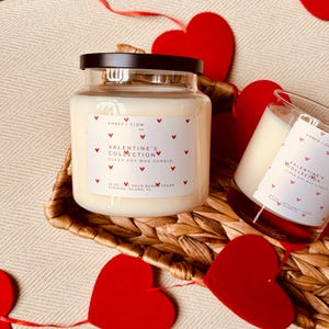 Clean Soy Wax Candle – Wood Wick, Apothecary Jar, Essential Oils image 5