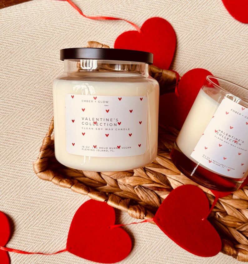 Clean Soy Wax Candle – Wood Wick, Apothecary Jar, Essential Oils image 5