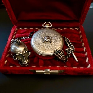 時計 SHARE SPIRIT skull chain pocket watch SHARE SPIRIT skull