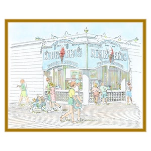 Kohr Brothers on the Ocean Boardwalk at 9th Street