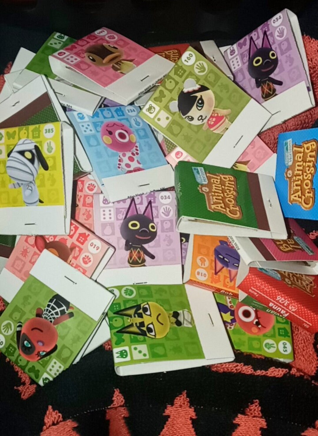 Animal Crossing Villager Amiibo Inspired Matchbooks DIY BUNDLE New