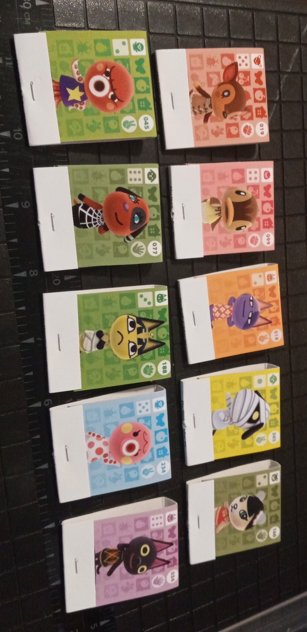 Animal Crossing Villager Amiibo Inspired Matchbooks DIY BUNDLE New