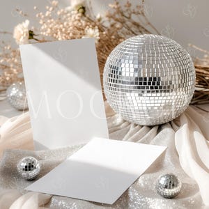 Boho-bruiloft dubbelzijdige uitnodigingsmodel, dubbel kaartmodel 5 x 7, neutraal wenskaartmodel, tweezijdig kaartmodel, minimalistisch tweezijdig kaartmodel