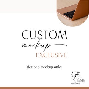Modelo de Mockup Personalizado Exclusivo