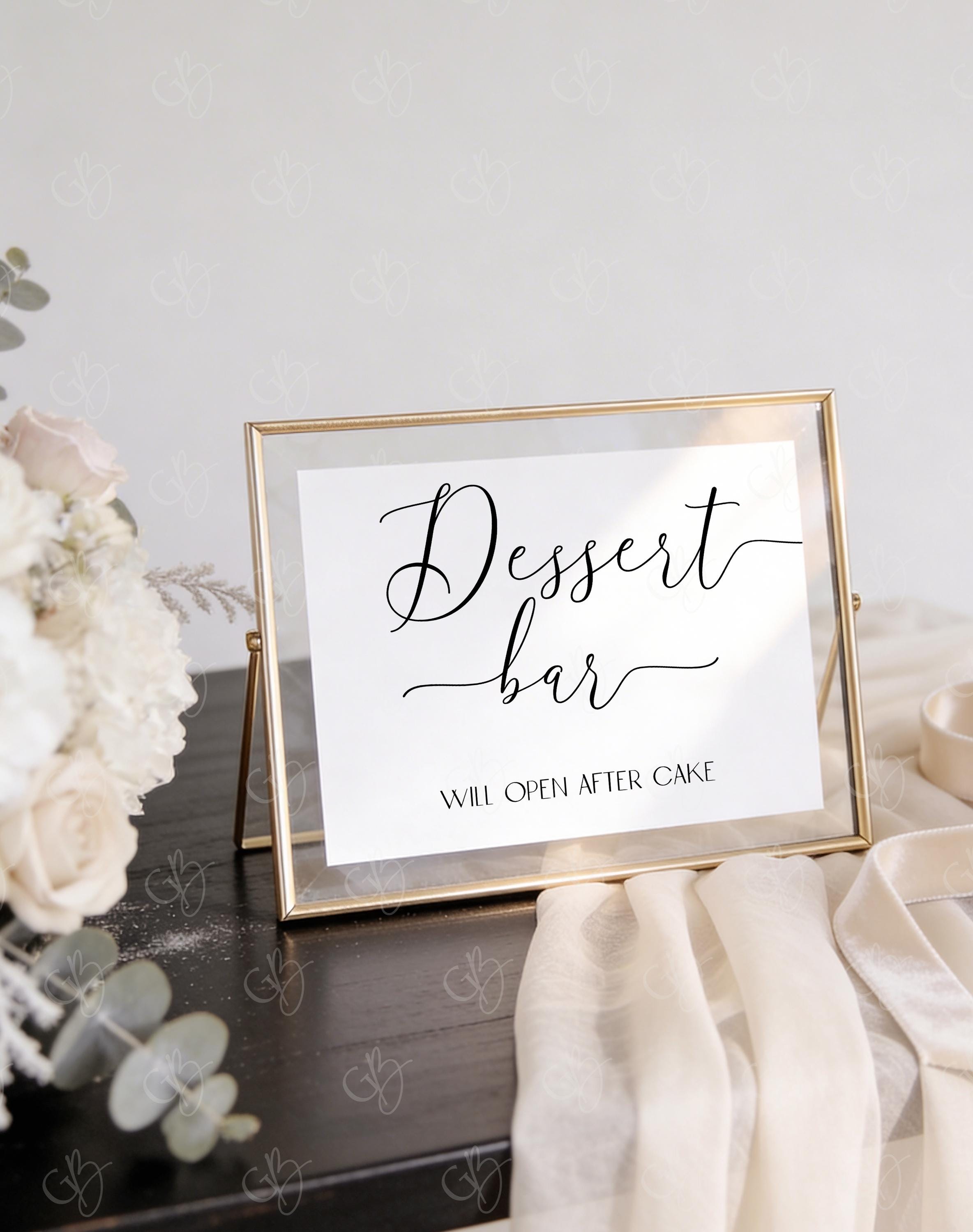Horizontal Wedding Table Sign Mockup 10x8, Landscape Tabletop Bar Menu ...