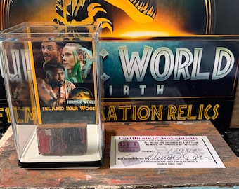 Jurassic World Rebirth Van Dijks Authentic Interior Bar Wood - Etsy