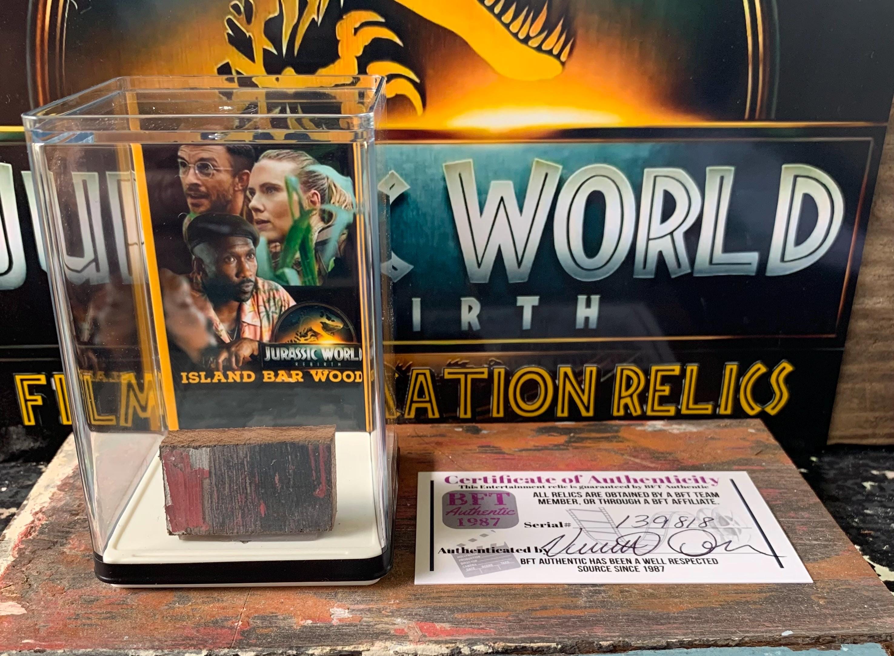 Jurassic World Rebirth Van Dijks Authentic Interior Bar Wood - Etsy