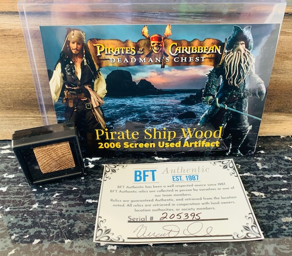 Authentic Pirates of the Caribbean Pirate Ship Wood Relic - Etsy