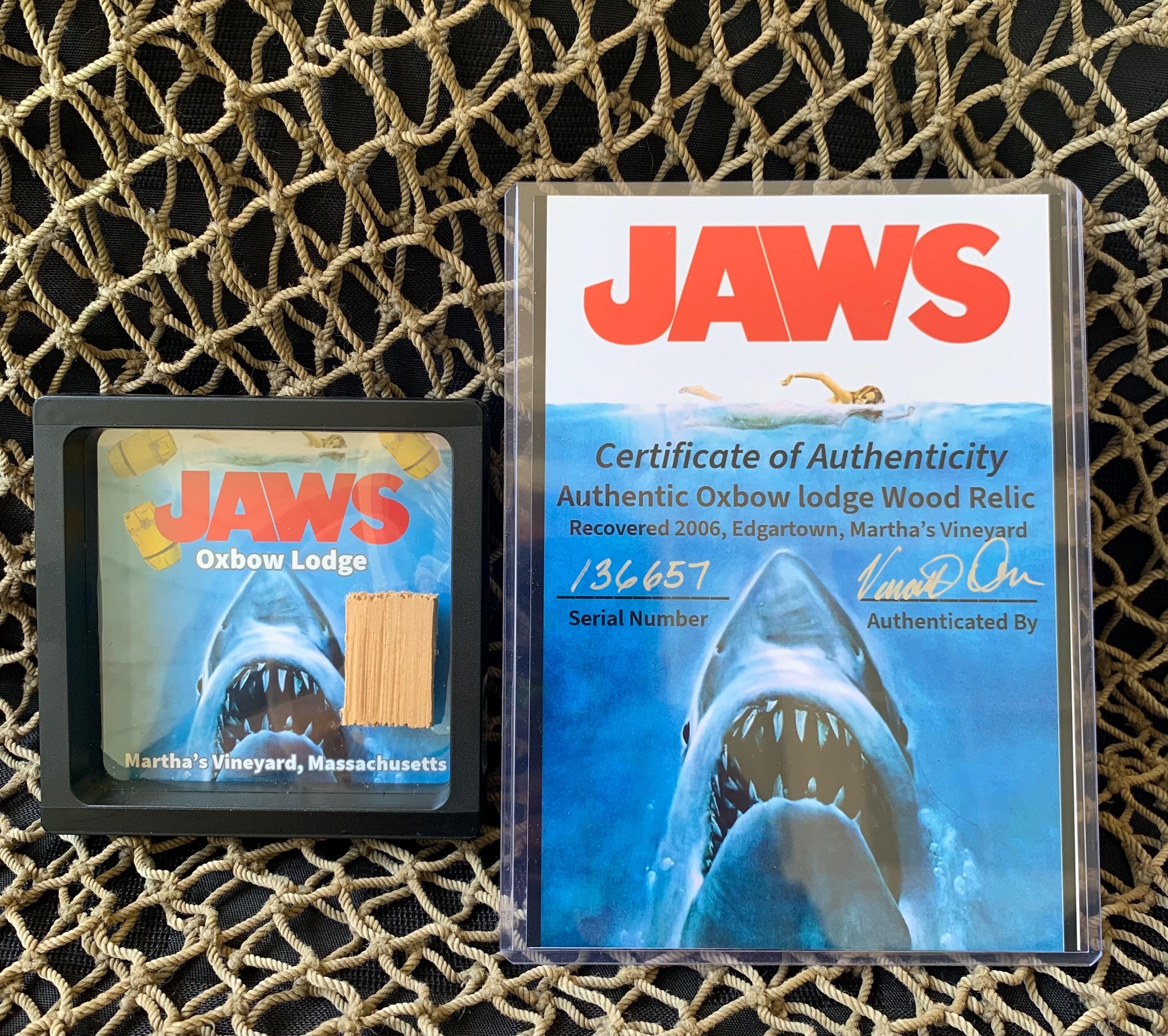Jaws Original Piece of Movie History Steven Spielberg - Etsy