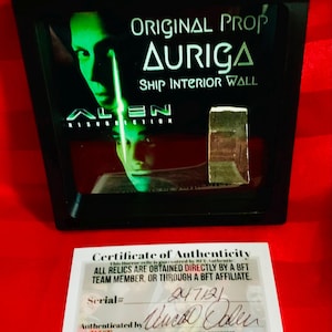 Alien Resurrection Authentic Movie Prop with Frame and COA