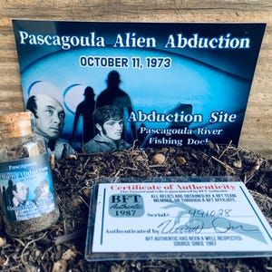 Pascagoula Alien Abduction Location Soil 1973 Charles Hickson and Calvin Parker UFO