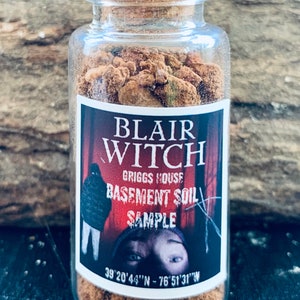 Blair Witch House Basement Soil Sample Haunted Paranormal Item