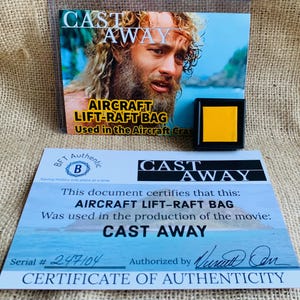 Cast Away Original Movie Prop Aircraft Lift Bag Tom Hanks