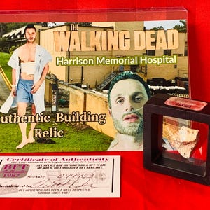 The Walking Dead Harrison Hospital Season 1 Filming Relic Rick Grimes