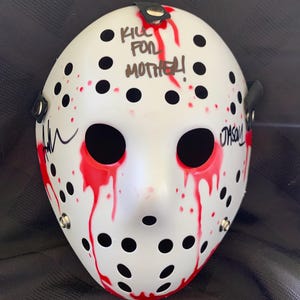 Friday The 13th Ari Lehman Jason Vorhees Signed Hockey Mask “kill For Mother” JSA Certified