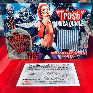 1985 The Return of the Living Dead Linnea Quigley Personally Owned Pants Swatch Horror Movie