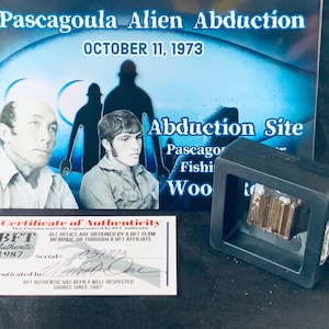 Pascagoula Alien Abduction Location Artifact 1973 Charles Hickson and Calvin Parker ufo
