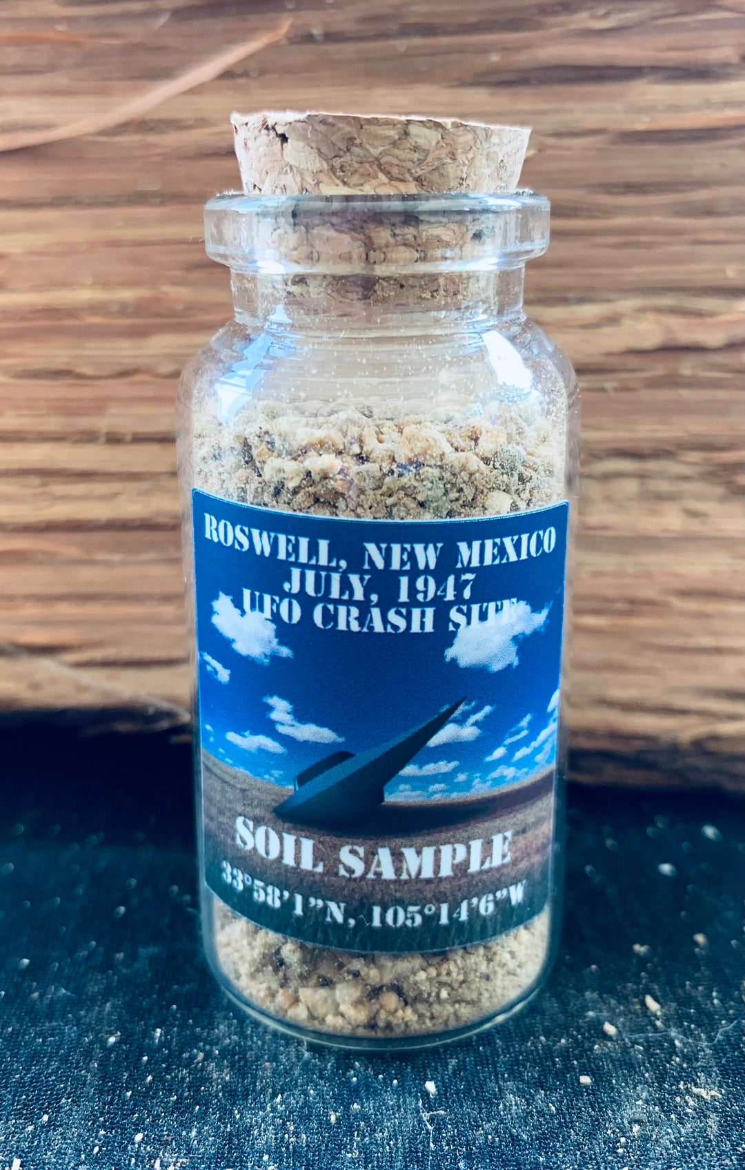 UFO Crash Roswell 1947 Site Soil / Earth Sample - Etsy
