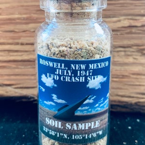 UFO Crash Roswell 1947 Site Soil / Earth Sample