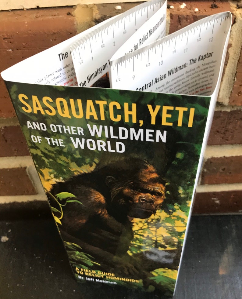 Signed Jeff Meldrum & Sasquatch Yeti Bigfoot Field Guide Etsy