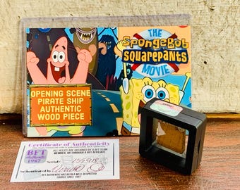 SpongeBob Schwammkopf Authentisch Filmrelikt Piratenschiff Original Prop