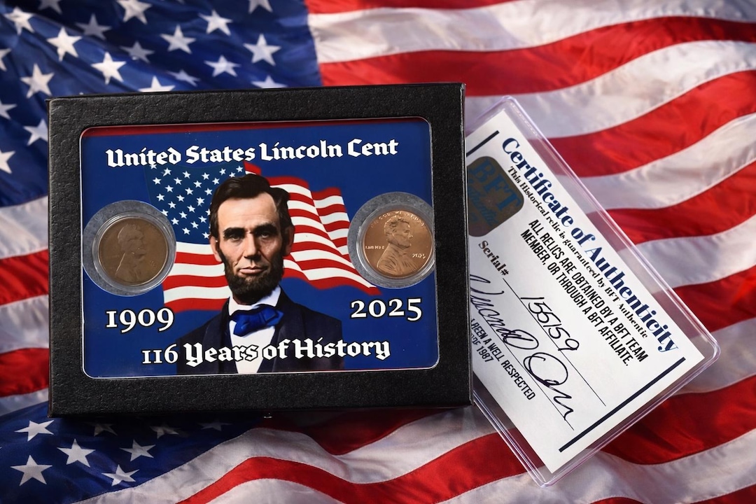 Carta Moneta Lincoln Cent Penny 2024 Let's Go Brandon Edizione Limitata C-003
