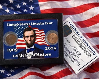 Lincoln Cent 1909-2025 the first and last of the Lincoln Penny