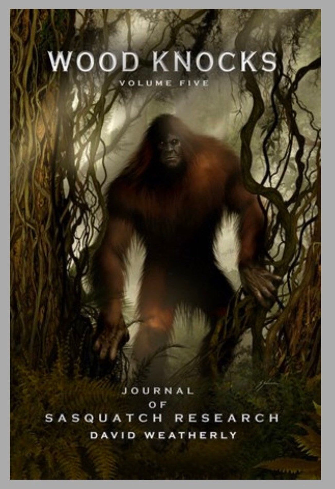 Sasquatch Bigfoot Wood Knocks Volume 5 Author Signed David