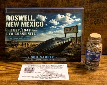 ロズウェル UFO I ビーム - 奇妙な金属の破片、墜落した空飛ぶ円盤