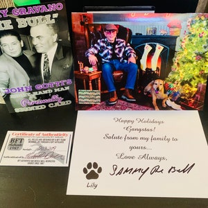 Sammy “The Bull” Gravano Gambino Crime Family Mafia Memorabilia