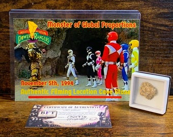 Power Rangers Authenic Filming Location “Monsters of Global Proportions” Bronson Cave Stone