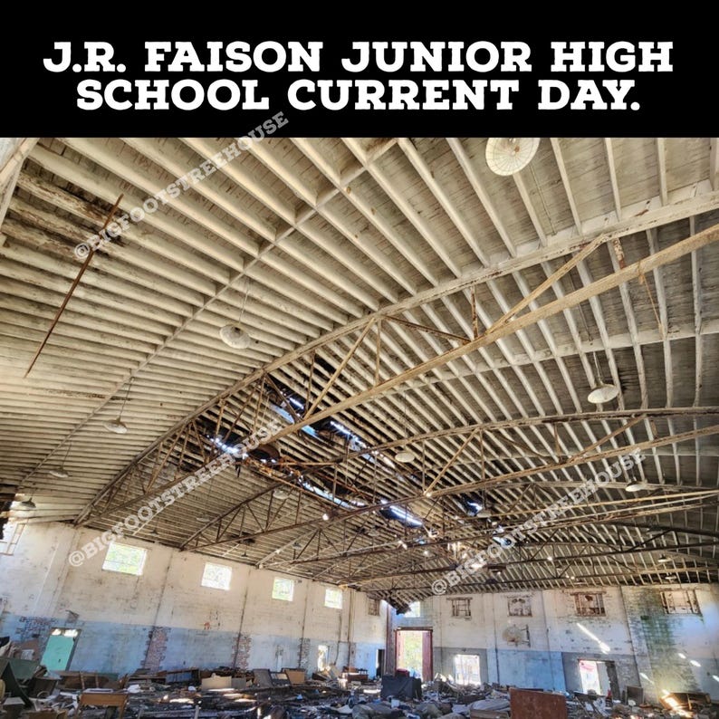 Faison School Evil Dead 2 Cabin Filming Location Authentic Horror Wood Relic in ...
