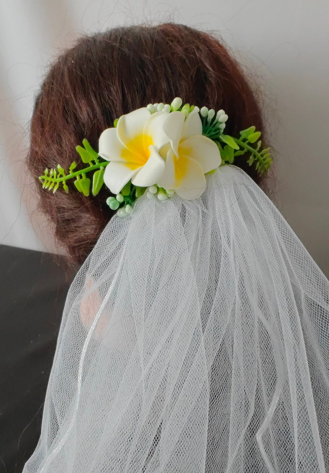 SIMONE ROCHA シルバー＆ホワイト Flower ヘアクリップ ピン Simone Rocha ウィメンズ ヘアバンド & ヘアアクセサリー