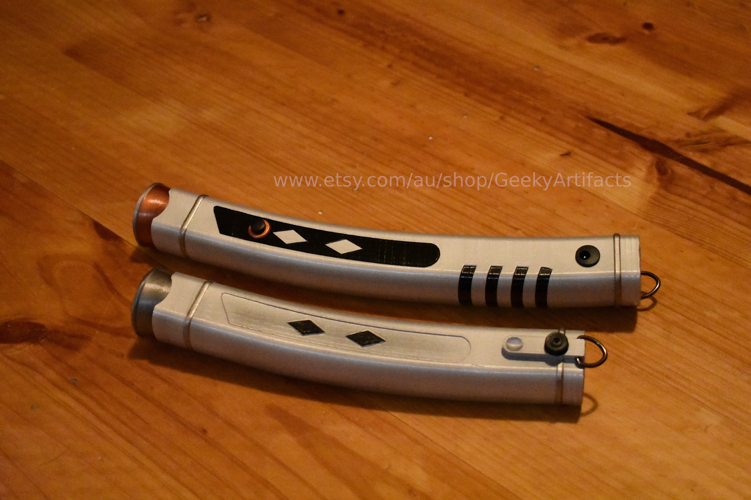 Ahsoka Tano Dual Lightsabers Rebels Stunt Dueling Light - Etsy Canada
