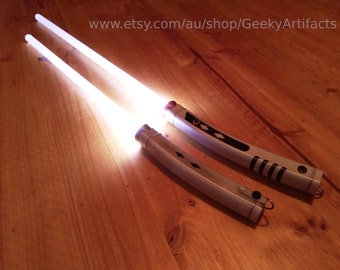 Ahsoka Tano Lightsabers - Rebels - Stunt Dueling Light Saber