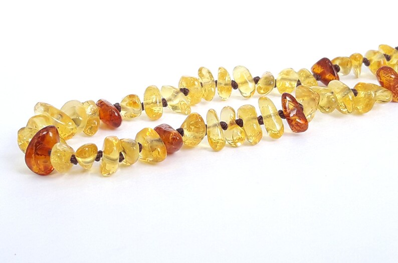 amber crystal necklace for babies