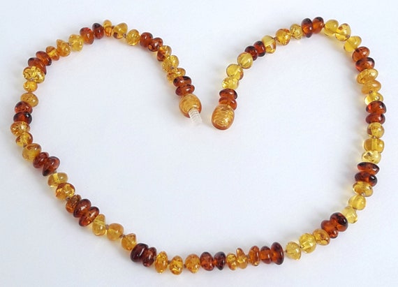 authentic baltic amber teething necklace