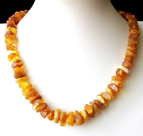 raw amber necklace for adults