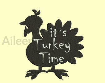 Thanksgiving Embroidery design 8 Size INSTANT download machine embroidery