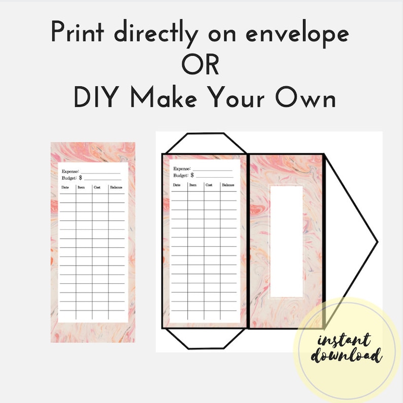 printable downloadable cash envelope template printable downloadable cash envelope template