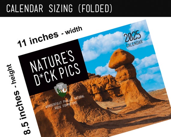 欲しいの Funny Nature 2025 Calendar - White Elephant and Secret Santa カレンダー