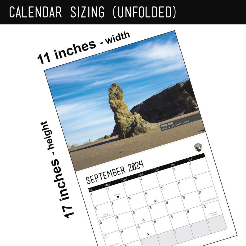 Funny Nature 2024 Calendar White Elephant and Secret Santa Gag Gift image 4