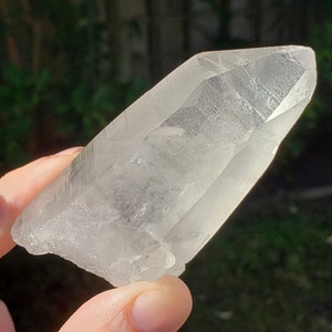 Lemurian Quartz Point / Wand - Rainbows, Time Link Window