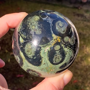 Kambaba Jasper Sphere - 68mm - 2.6 inch - Madagascar