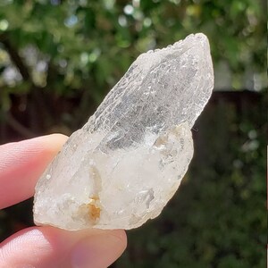 Natural Citrine Point - Brazil - Cathedral Formation