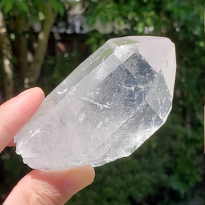 Clear Quartz Point - Diamantina, Brazil - 176 grams