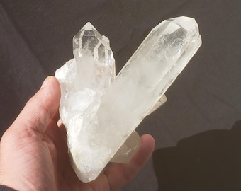 LARGE Diamantina Clear Quartz Cluster - Minas Gerais, Brazil - Rainbows