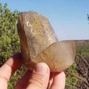 Hallelujah Junction Smoky Quartz Cluster - 262.5 grams