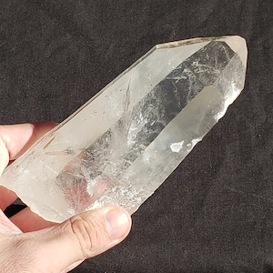 LARGE Diamantina Clear Quartz Point - Minas Gerais, Brazil - Rainbows